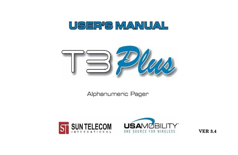Sun Telecom T3 Plus user manual