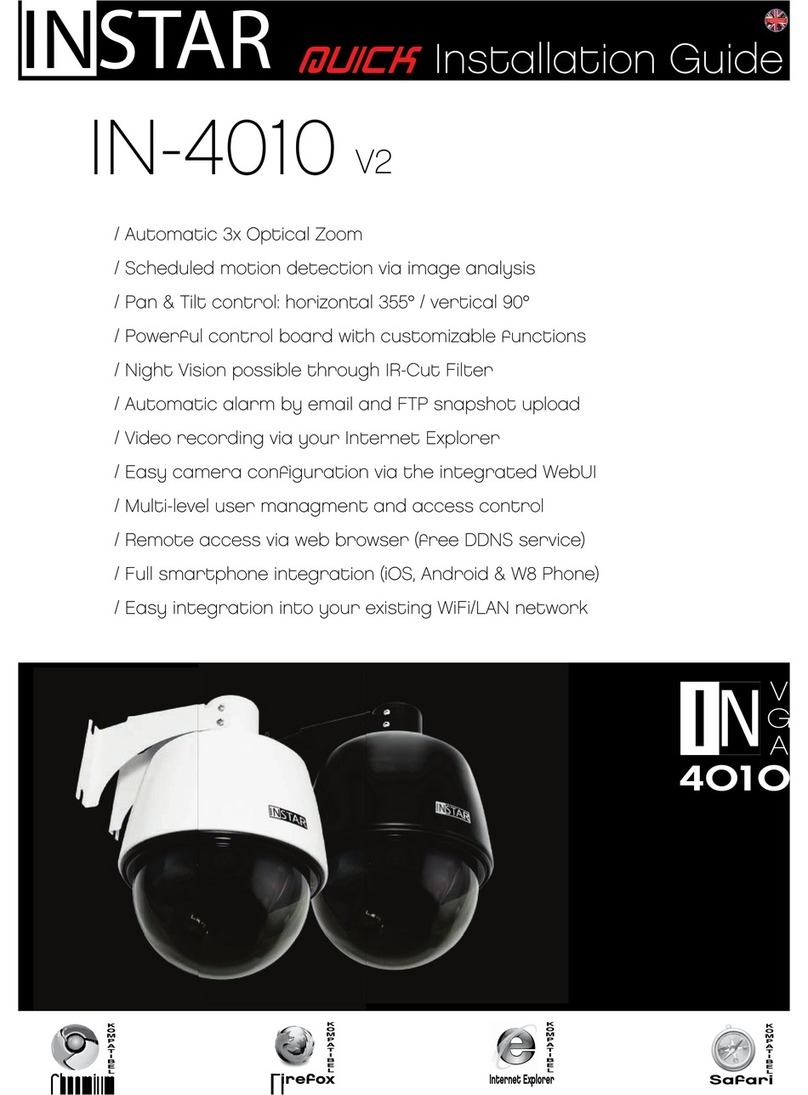 Instar IN-4010 v2 Quick installation