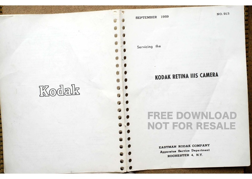Kodak Retina IIIS User guide