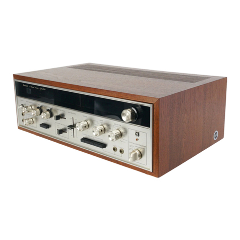 Sansui QR-4500 User manual Sansui QR-4500 User manual