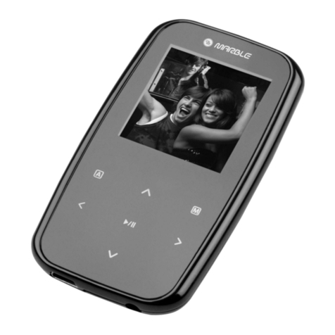 Gogen MXM 888 FM MARBLE User manual