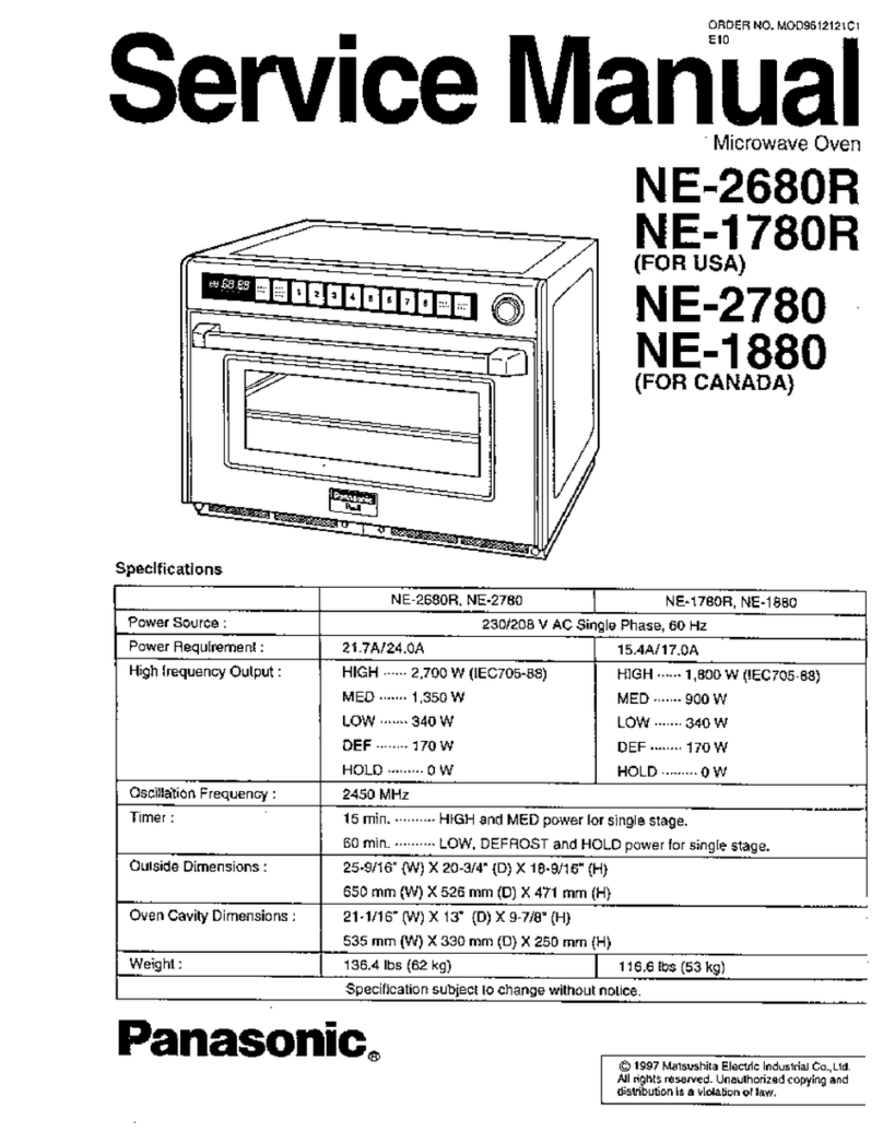 Panasonic NE-2680R Service manual