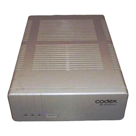 Motorola Codex 3500 DSU/CSU User manual