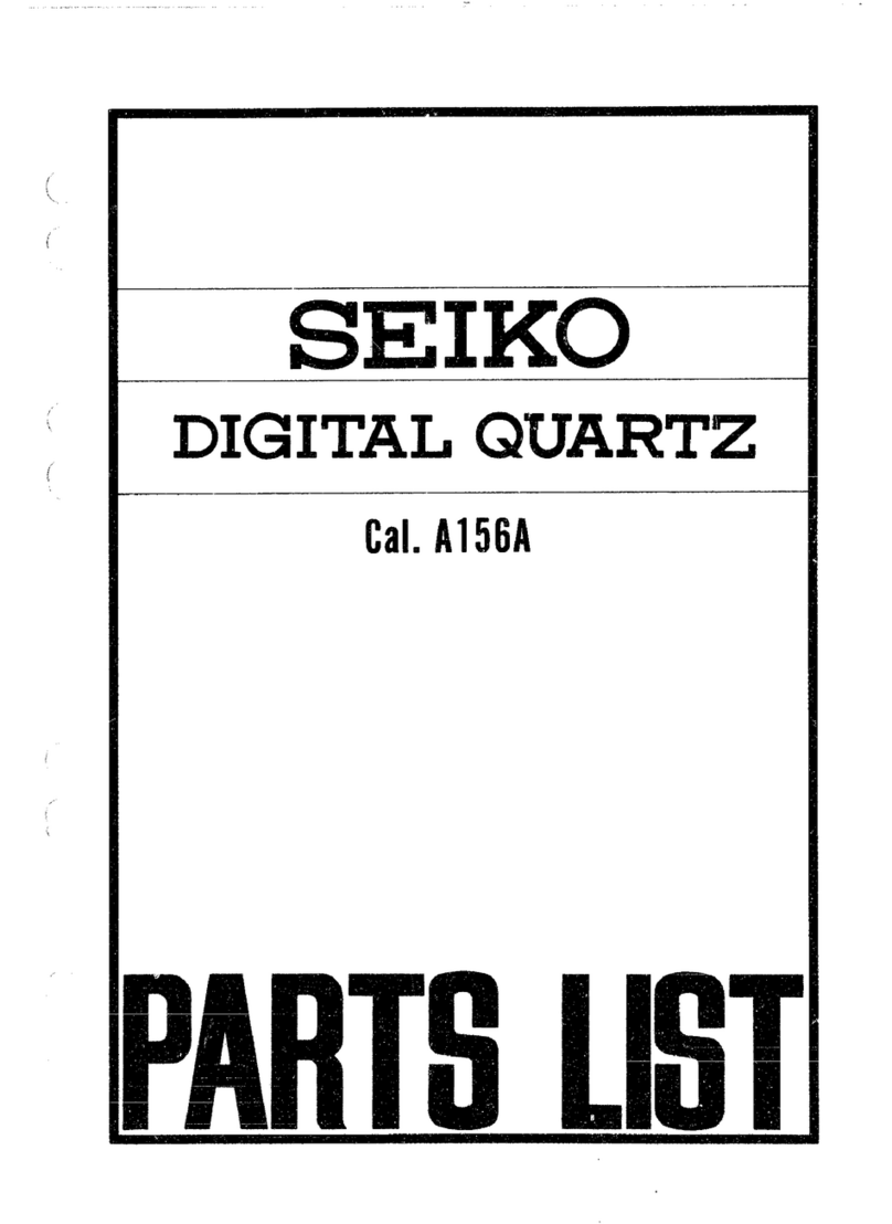 Seiko A156A Technical guide