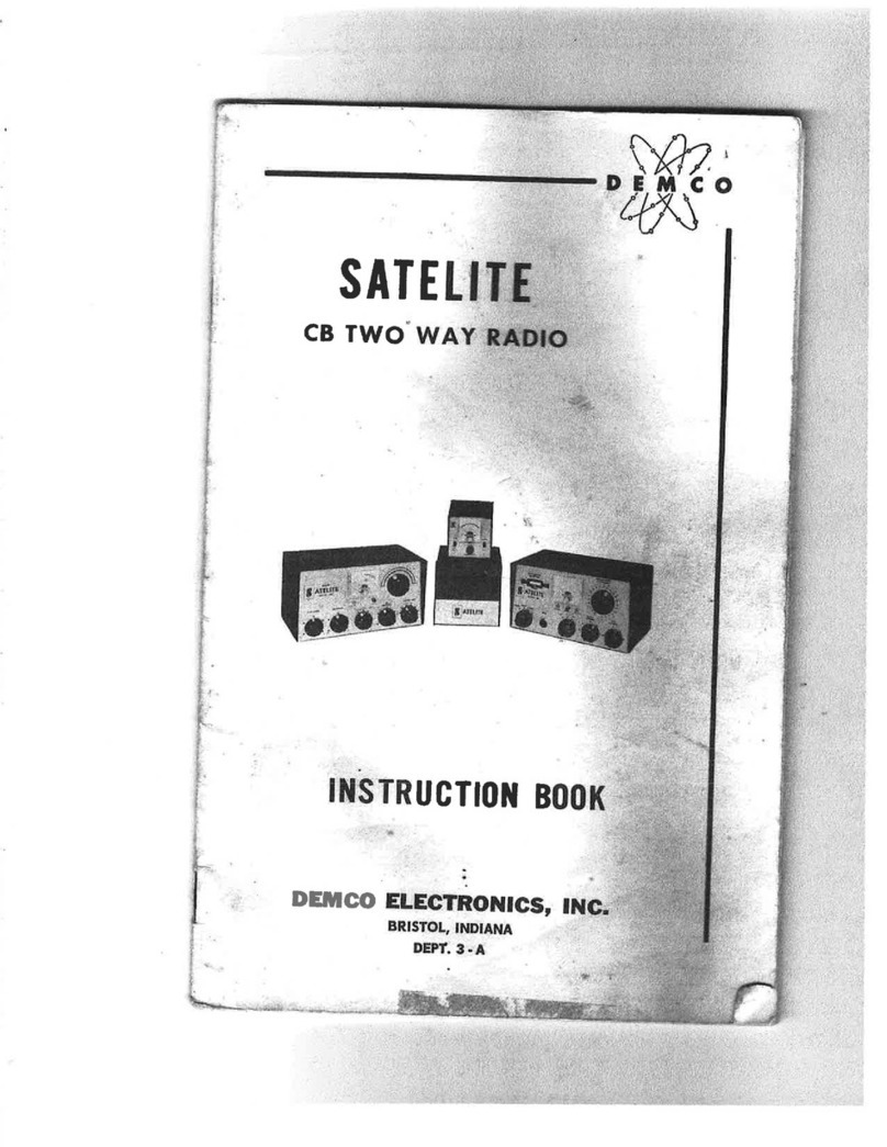 Demco Satelite Instruction book