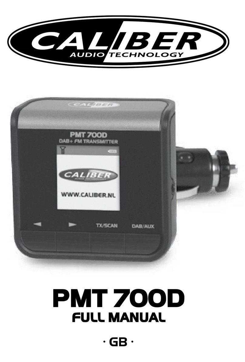 Caliber PMT 700D User manual
