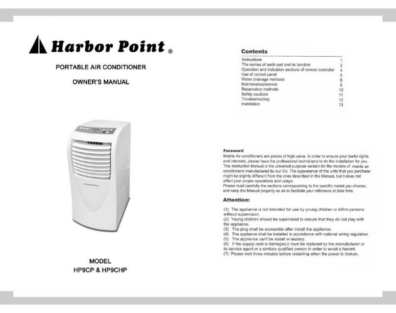 Harbor Point HP9CP owner's manual