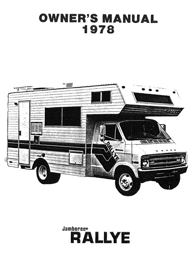 Fleetwood 1978 Jamboree Rallye owner's manual
