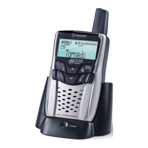 Oregon Scientific WR602 user manual