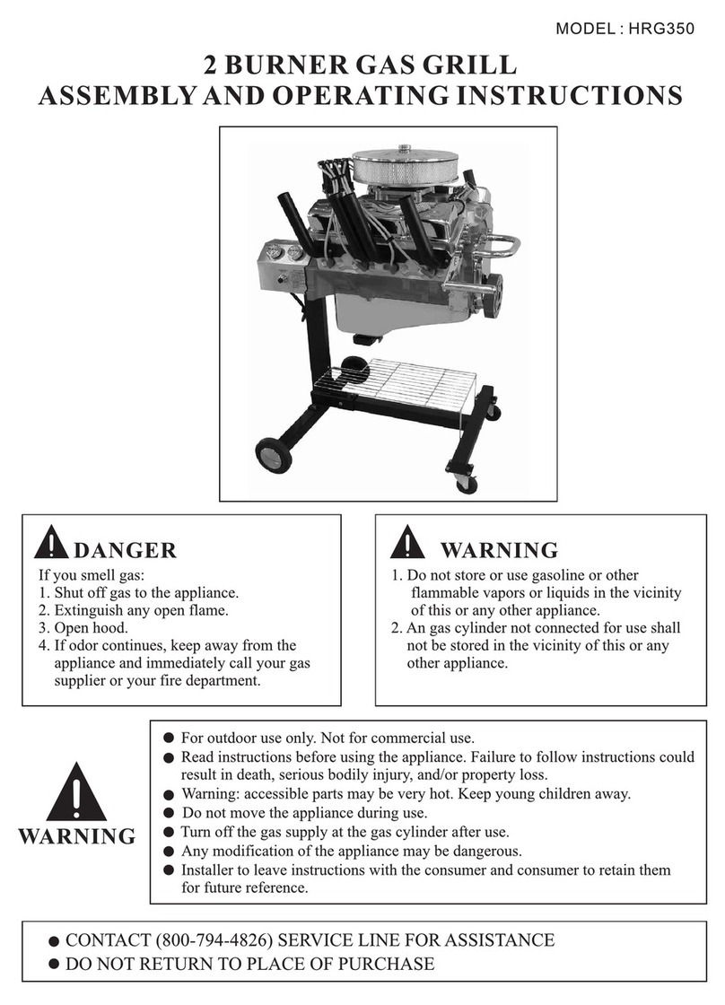 Gasmate HRG350 User manual