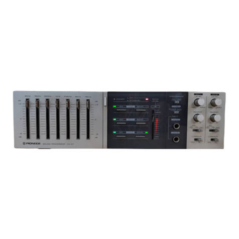 Pioneer CA-X7 User manual