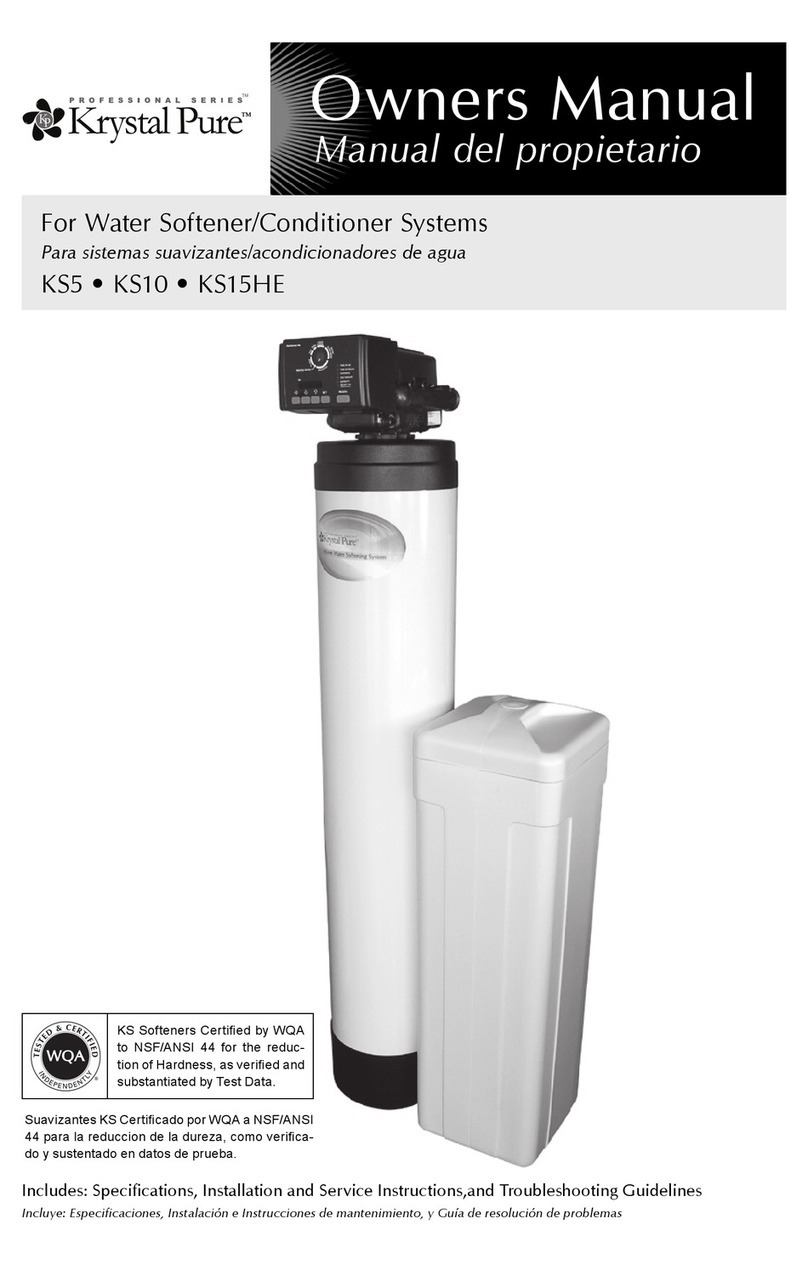 Krystal Pure KS10 owner's manual