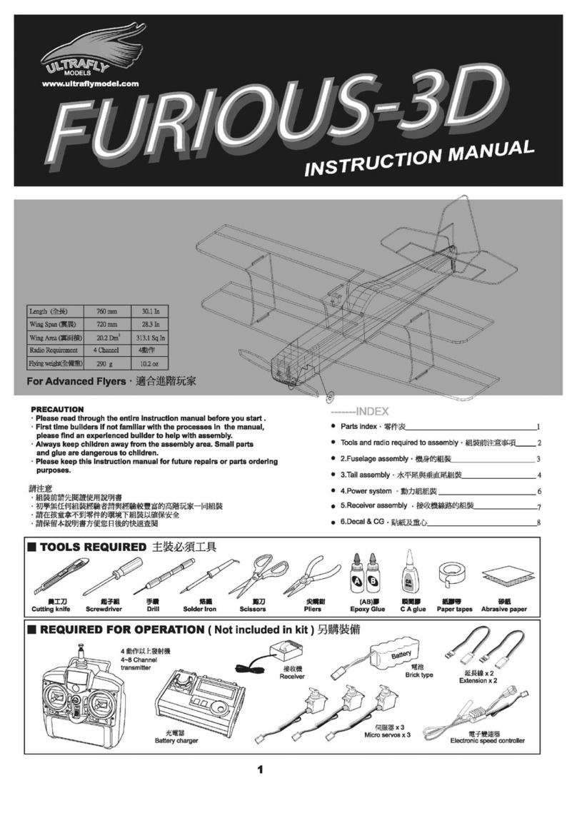 Ultrafly Furios-3D instruction manual