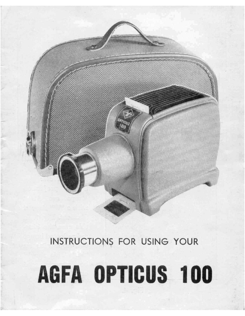 AGFA Opticus 100 Instructions for using