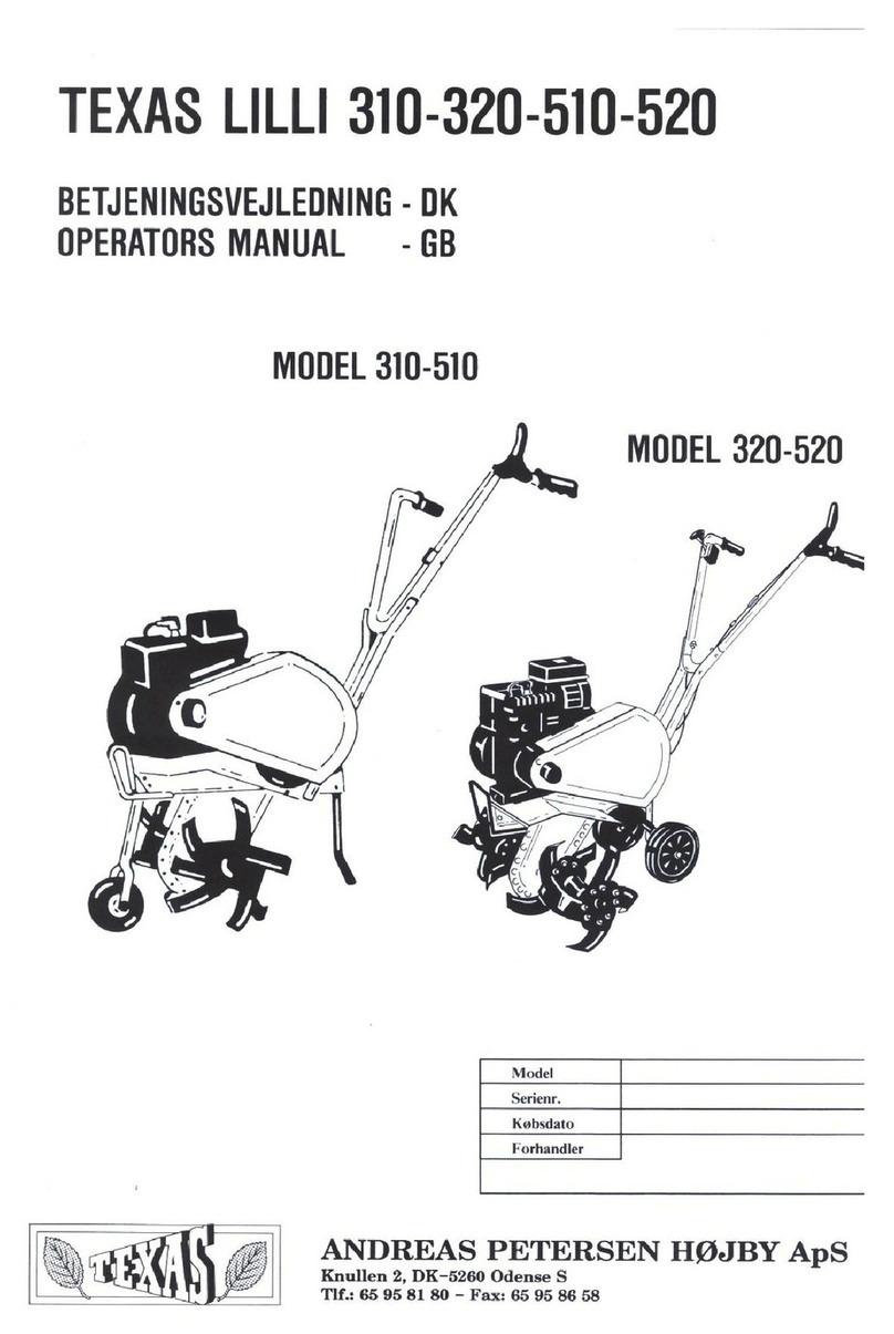 Texas Lilli 310 User manual