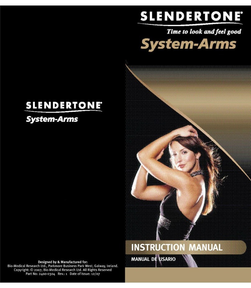 Slendertone System-Arms instruction manual