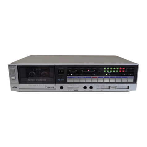 Sharp RT-350H User manual