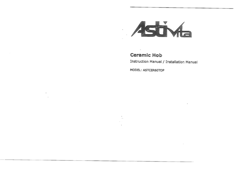 Astivita ASTCER60TOP instruction manual