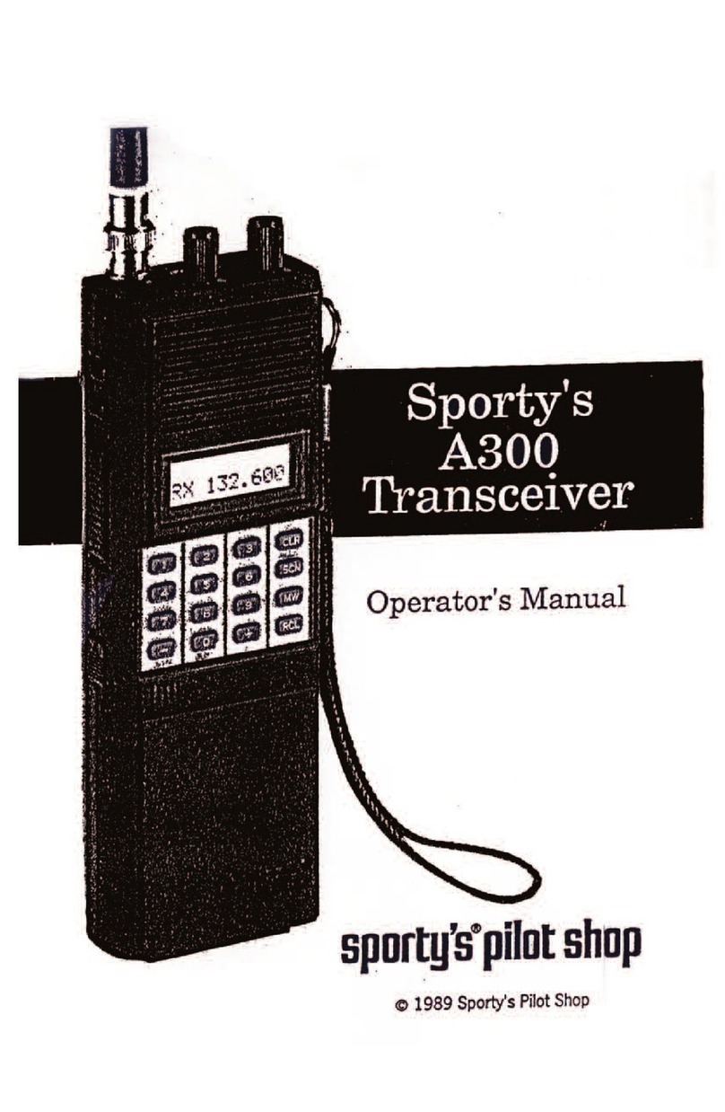 Sporty's A300 User manual