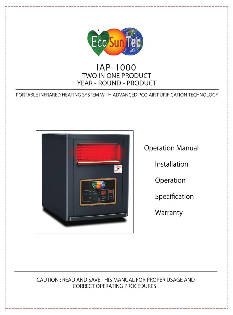 EcoSunTec IAP-1000 Operation manual