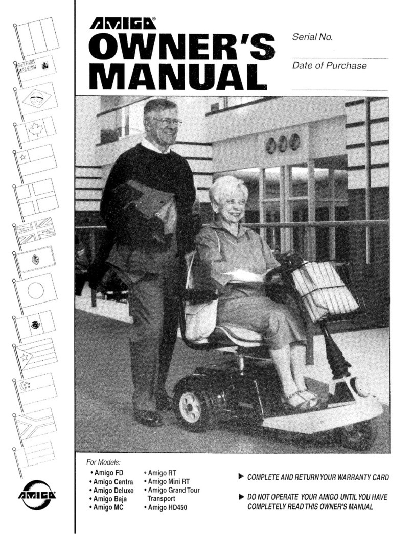 Amigo FD owner's manual
