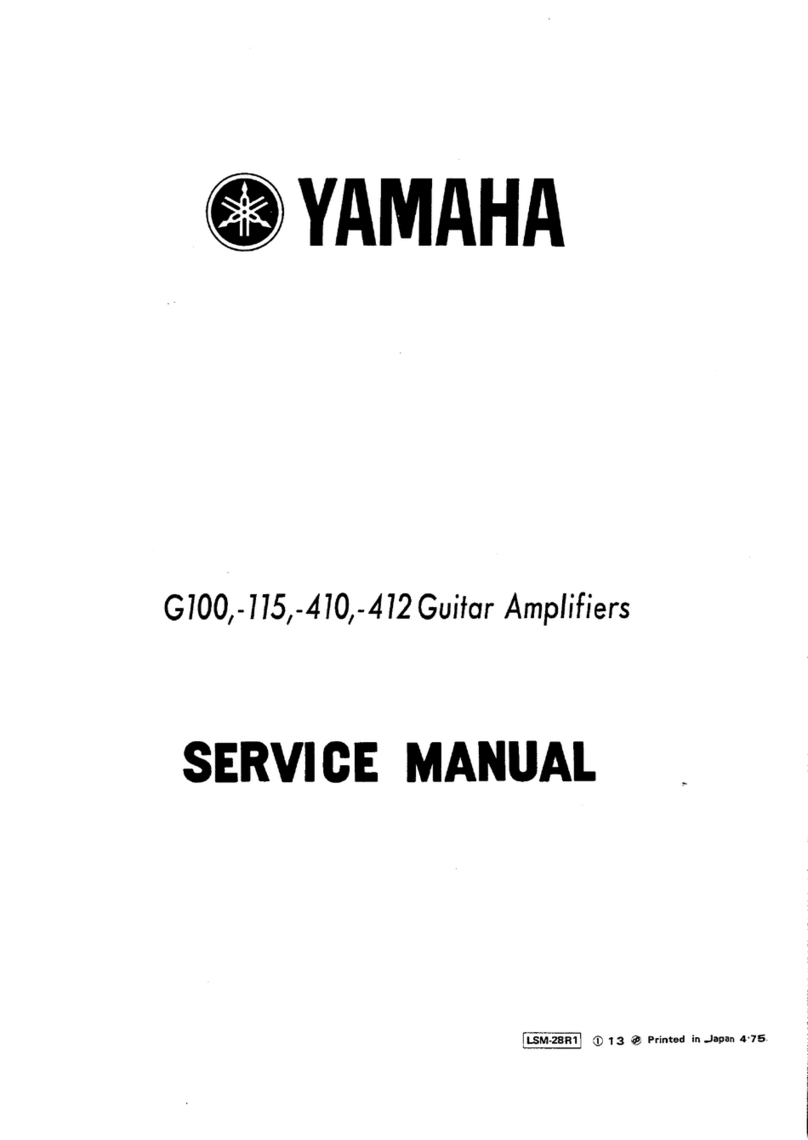 Yamaha G100-410 User manual