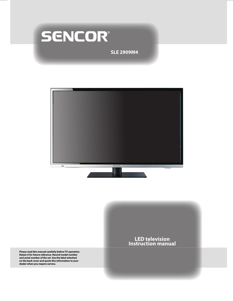 Sencor SLE 2909M4 User manual