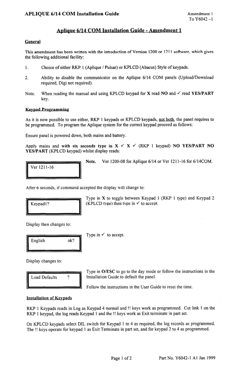 DA System Aplique 6/14COM installation guide