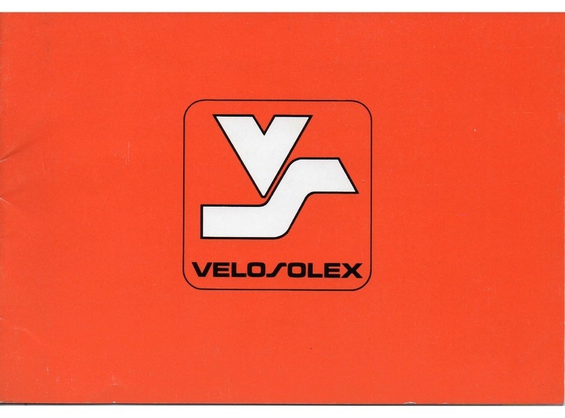 Velosolex Solex 4600 Owner's handbook