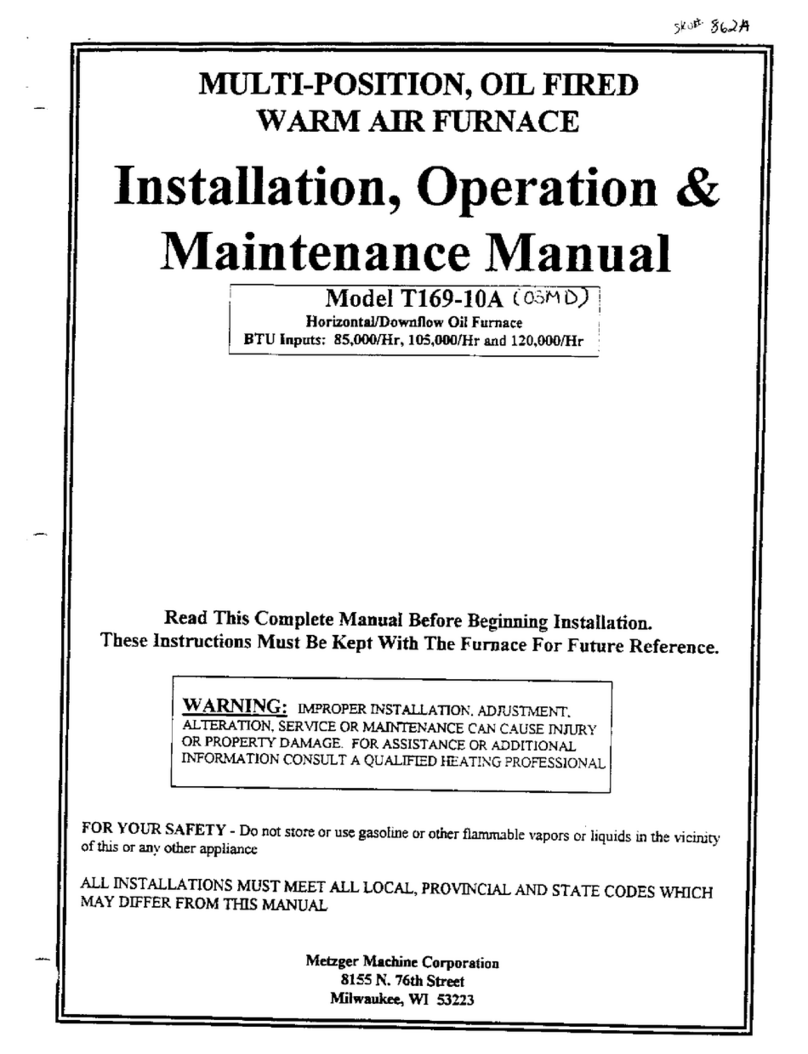 Nortek T169-10A Installation, operation & maintenance manual Nortek T169-10A Installation, operation & maintenance manual