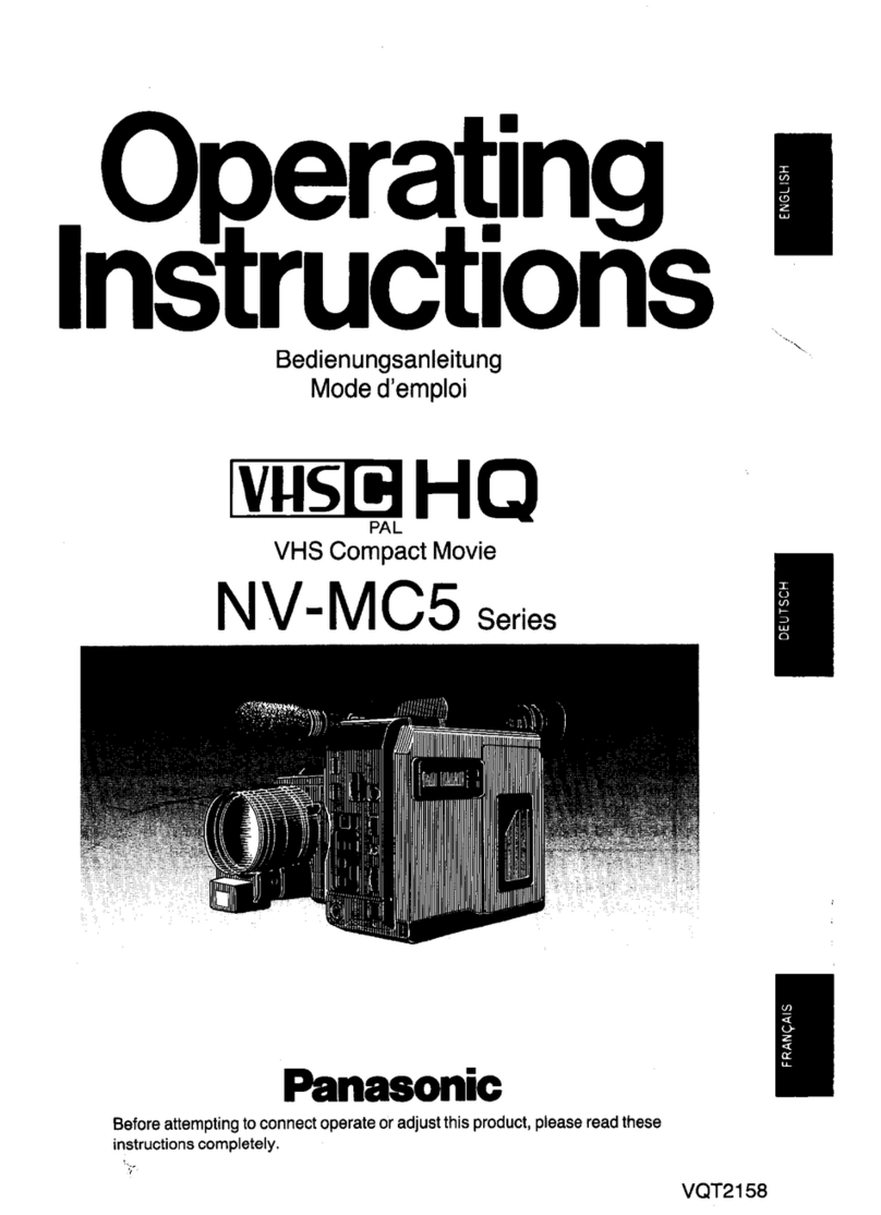 Panasonic NV-MC5 Series User manual