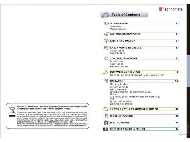 Technomate TM-5200D M2 Usb Super+ user manual