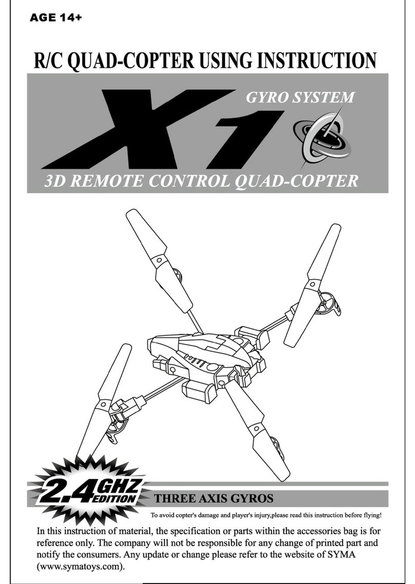 SYMA X1 User instruction