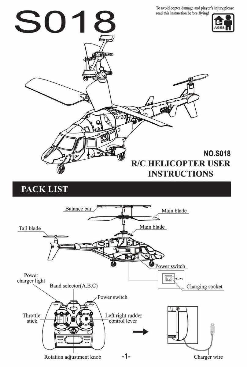 SYMA S018 User instructions
