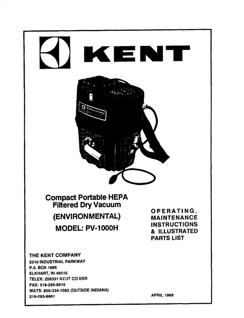 KENT PV-1000H Setup guide