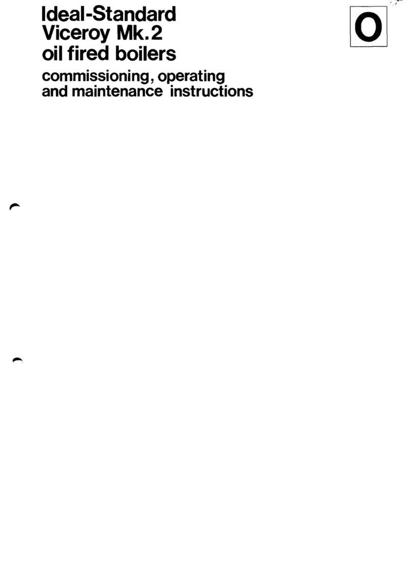 Ideal-Standard Viceroy Mk.2 Comissioning, operating and maintenance instructions Ideal-Standard Viceroy Mk.2 Comissioning, operating and maintenance instructions