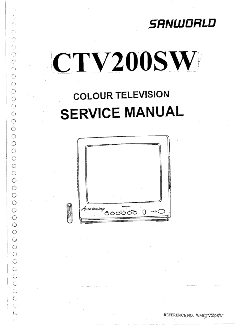 Sanworld CTV200SW Service manual