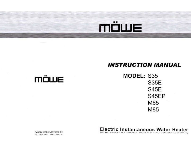 mowe S35 instruction manual