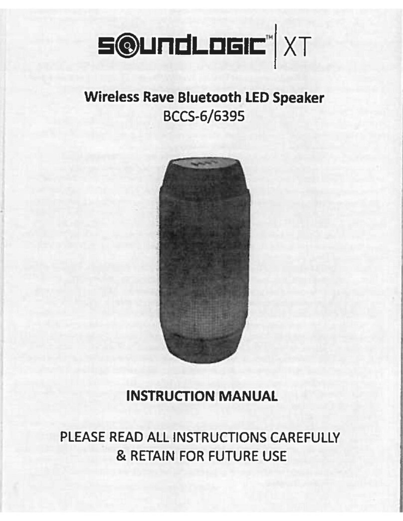 SoundLogic BCCS-6/6395 instruction manual