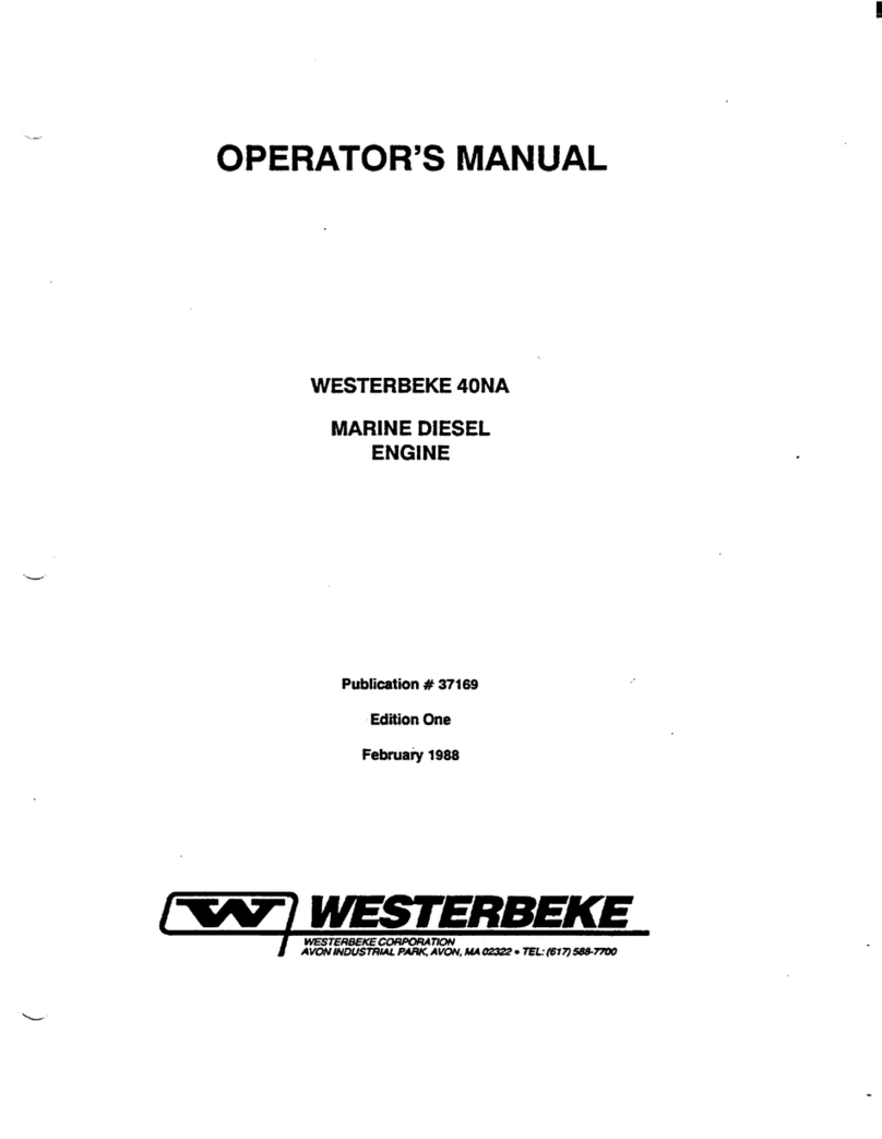 Westerbeke 40NA Operator's manual