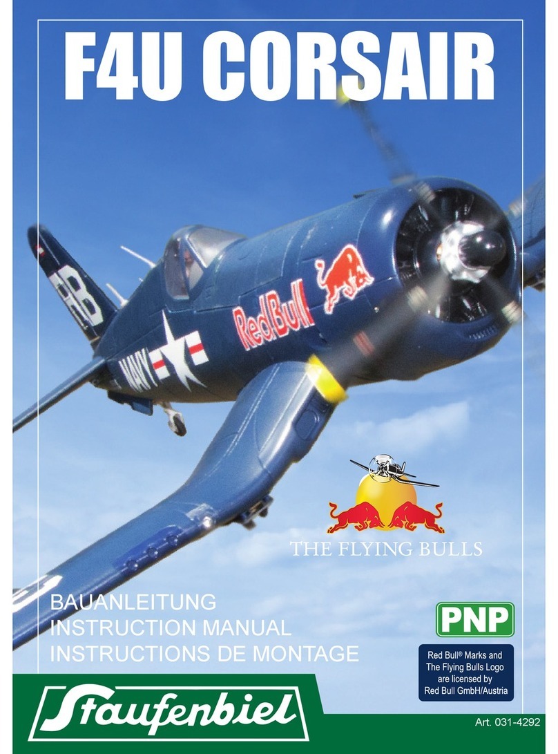 Staufenbiel F4U CORSAIR instruction manual