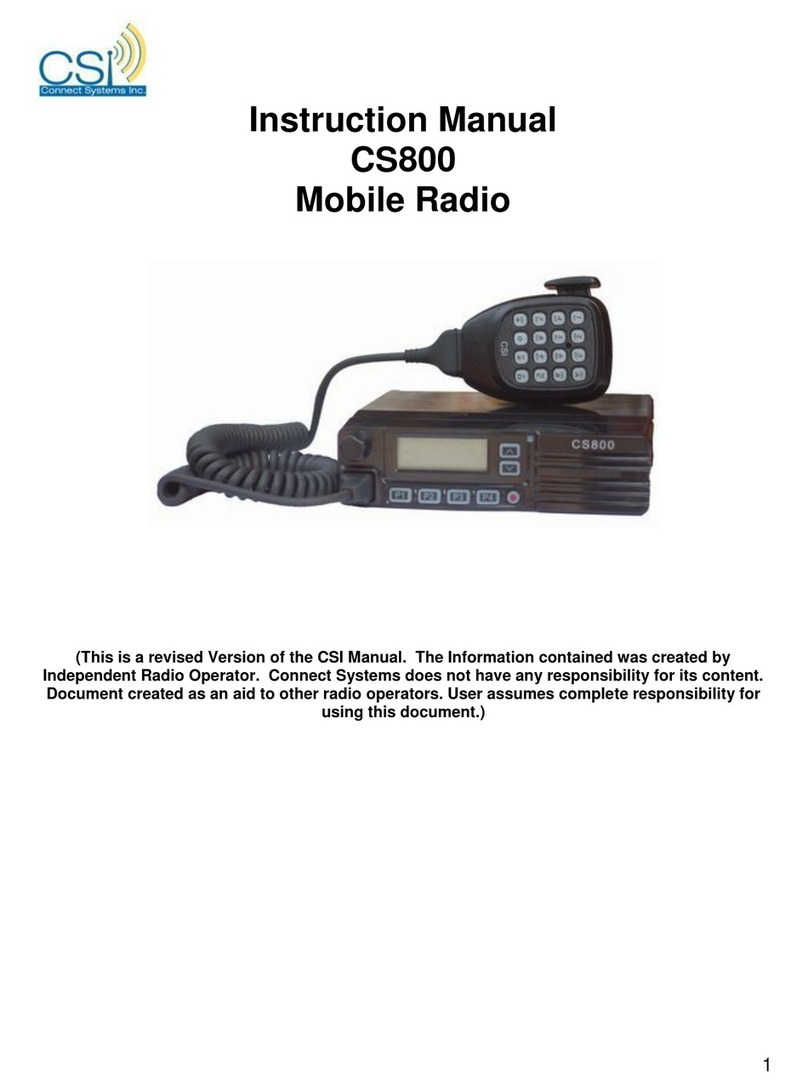 CS CS800 instruction manual