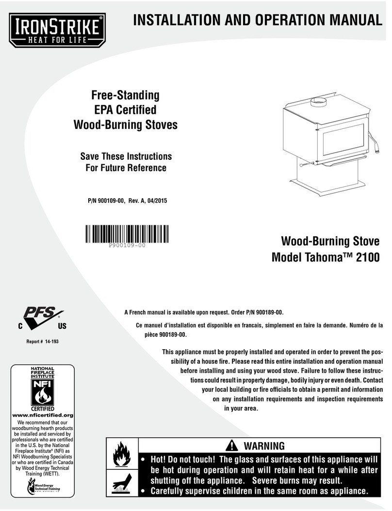IronStrike TAHOMA 2100 User manual