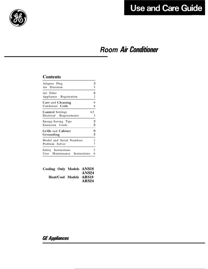 GE ANS18 User manual