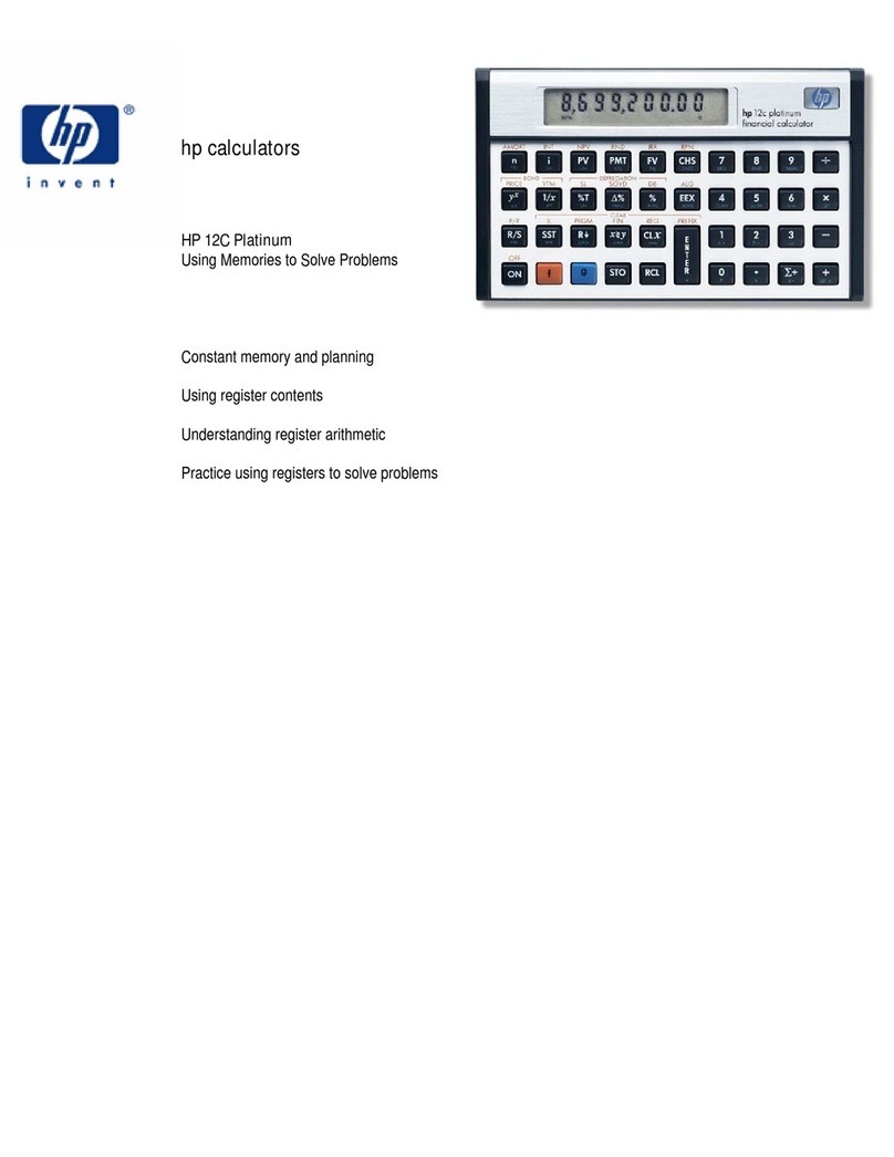 HP 12C Manual