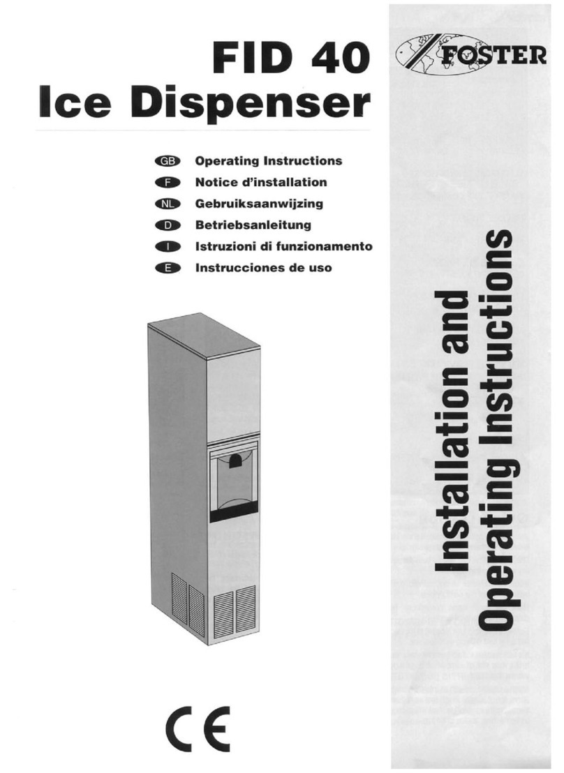 Foster FID 40 operating instructions