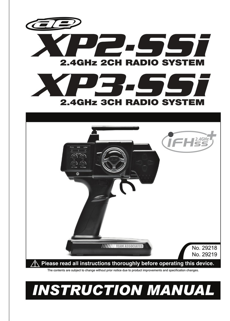 Associated Electrics XP2-SSi instruction manual Associated Electrics XP2-SSi instruction manual