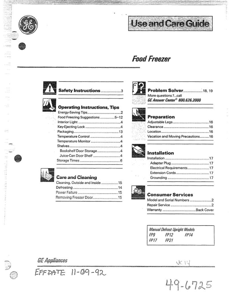 GE FP9 User manual