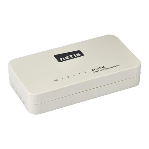 Netis ST-3105 Quick installation guide Netis ST-3105 Quick installation guide