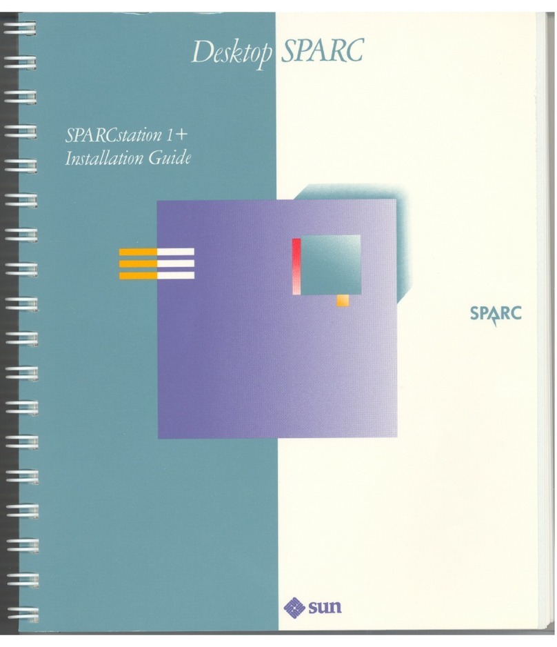 Sun Microsystems SPARCstation 1+ installation guide